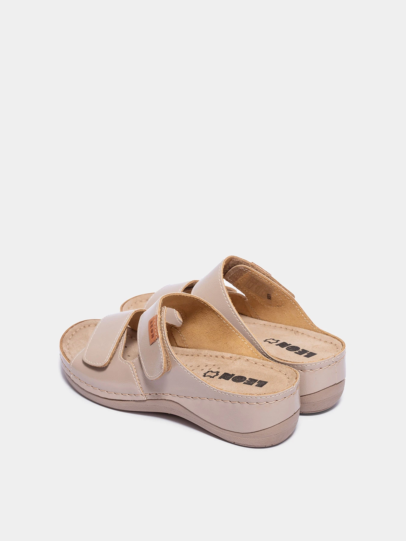 Шльопанці Leon модель 931-Beige Фото