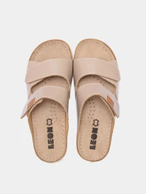 Шльопанці Leon модель 931-Beige Фото