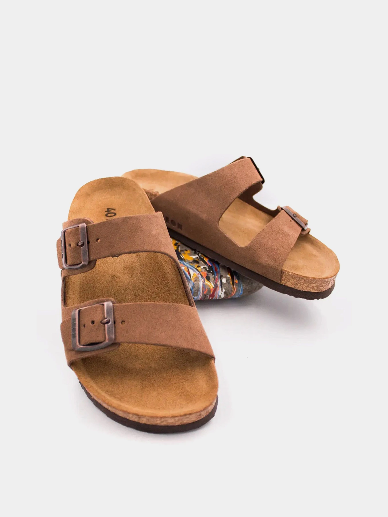 Шлёпанцы Leon модель 4010-Brown Фото