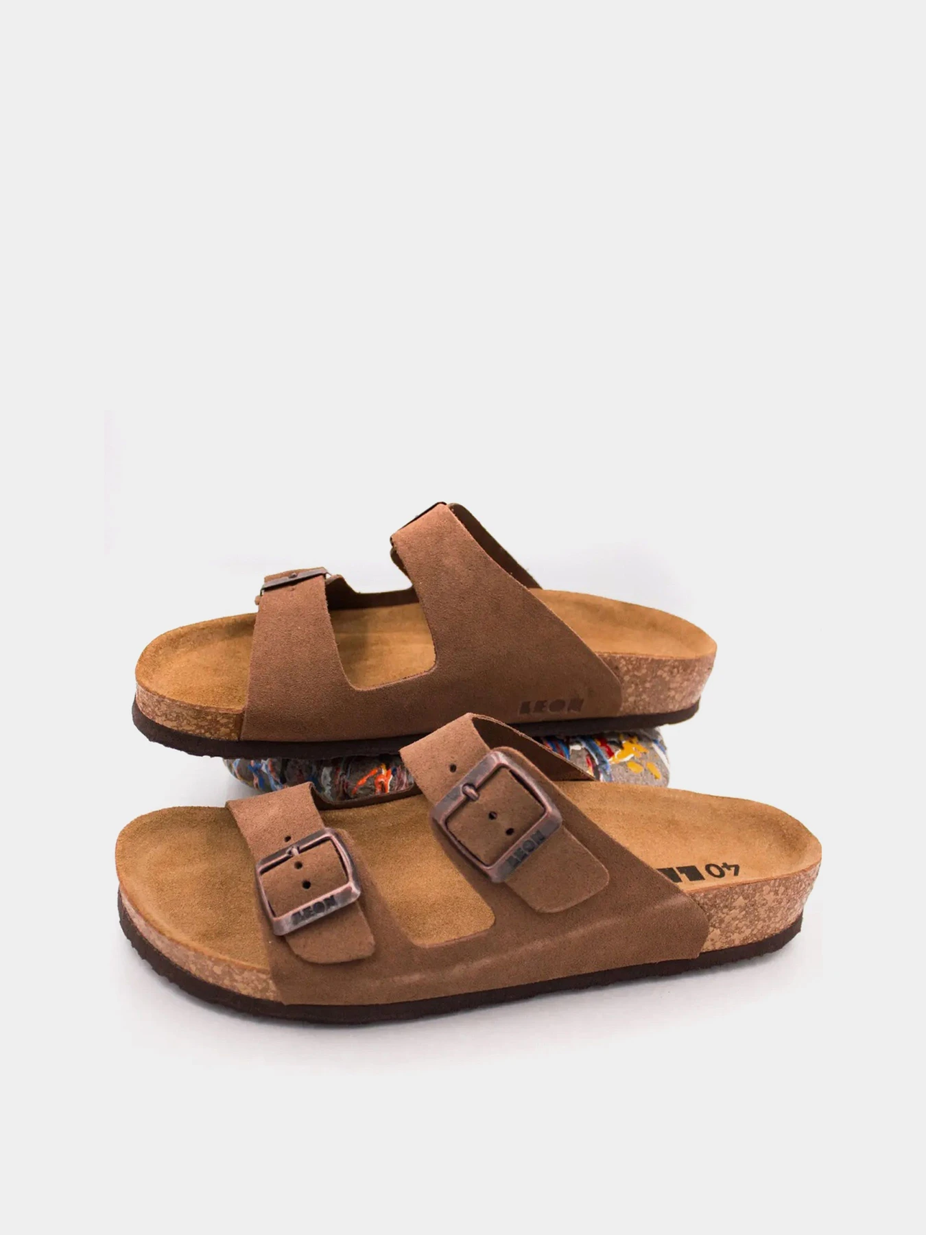 Шлёпанцы Leon модель 4010-Brown Фото