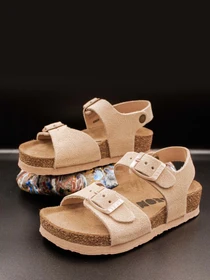 Сандалії Leon модель 4805-Beige Фото