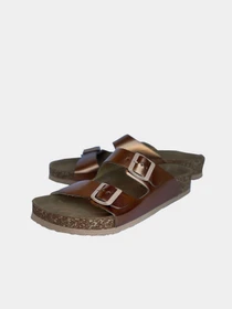 Шльопанці Leon модель 4010-Dark Brown Фото