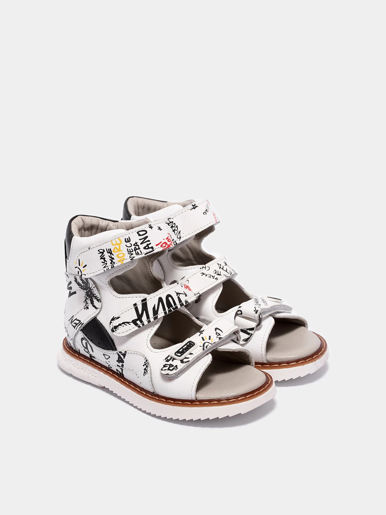 Сандалії Tutubi модель 2801-06-White/Black Сандалії Tutubi модель 2801-06-White/Black Фото