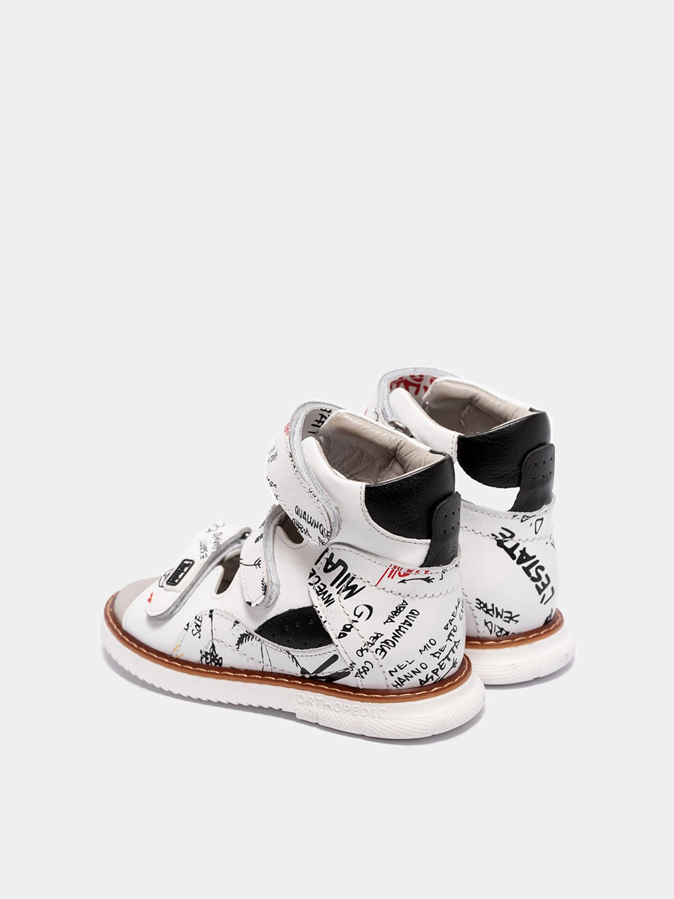 Сандалії Tutubi модель 2801-06-White/Black Сандалії Tutubi модель 2801-06-White/Black Фото