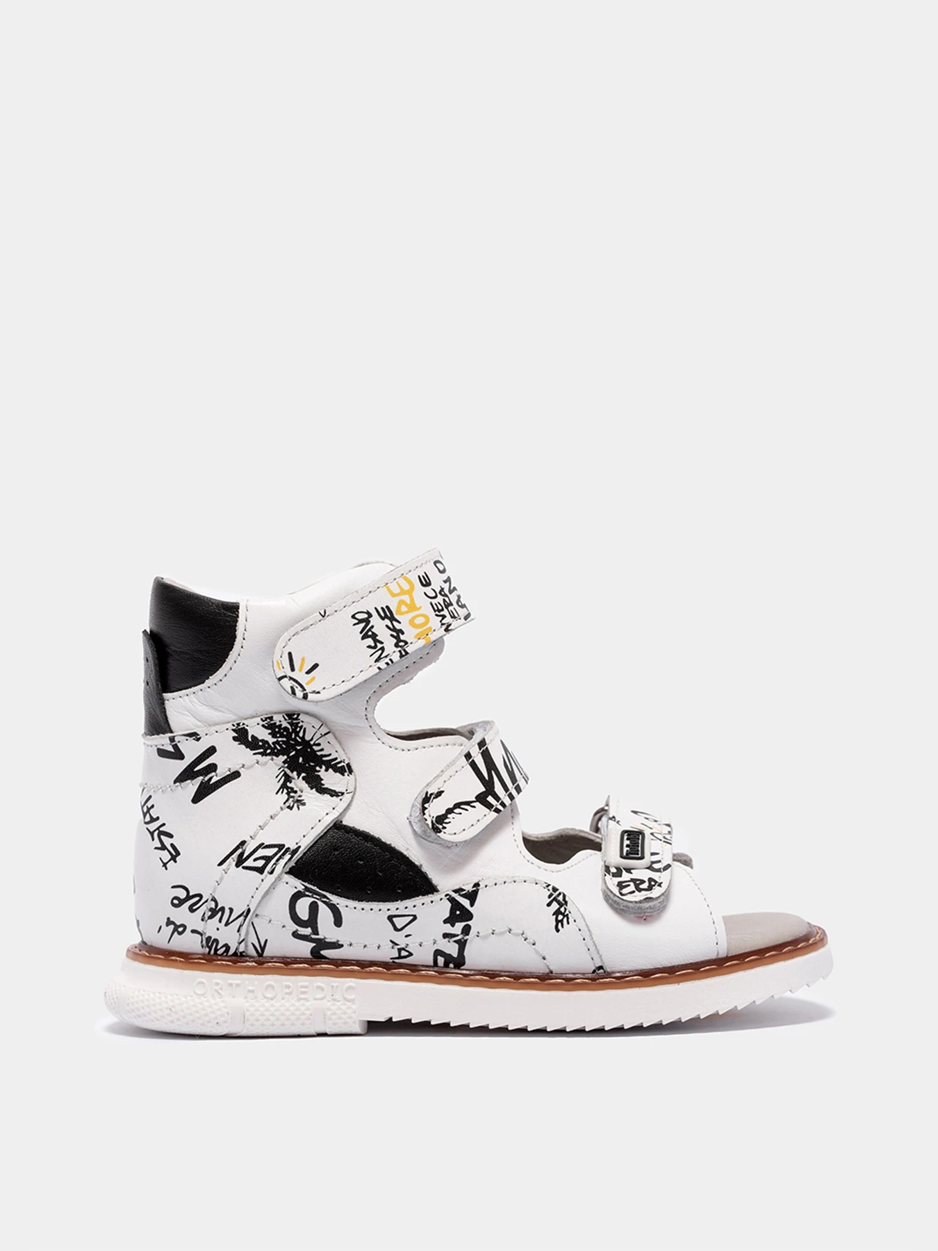 Сандалії Tutubi модель 2801-06-White/Black Сандалії Tutubi модель 2801-06-White/Black Фото