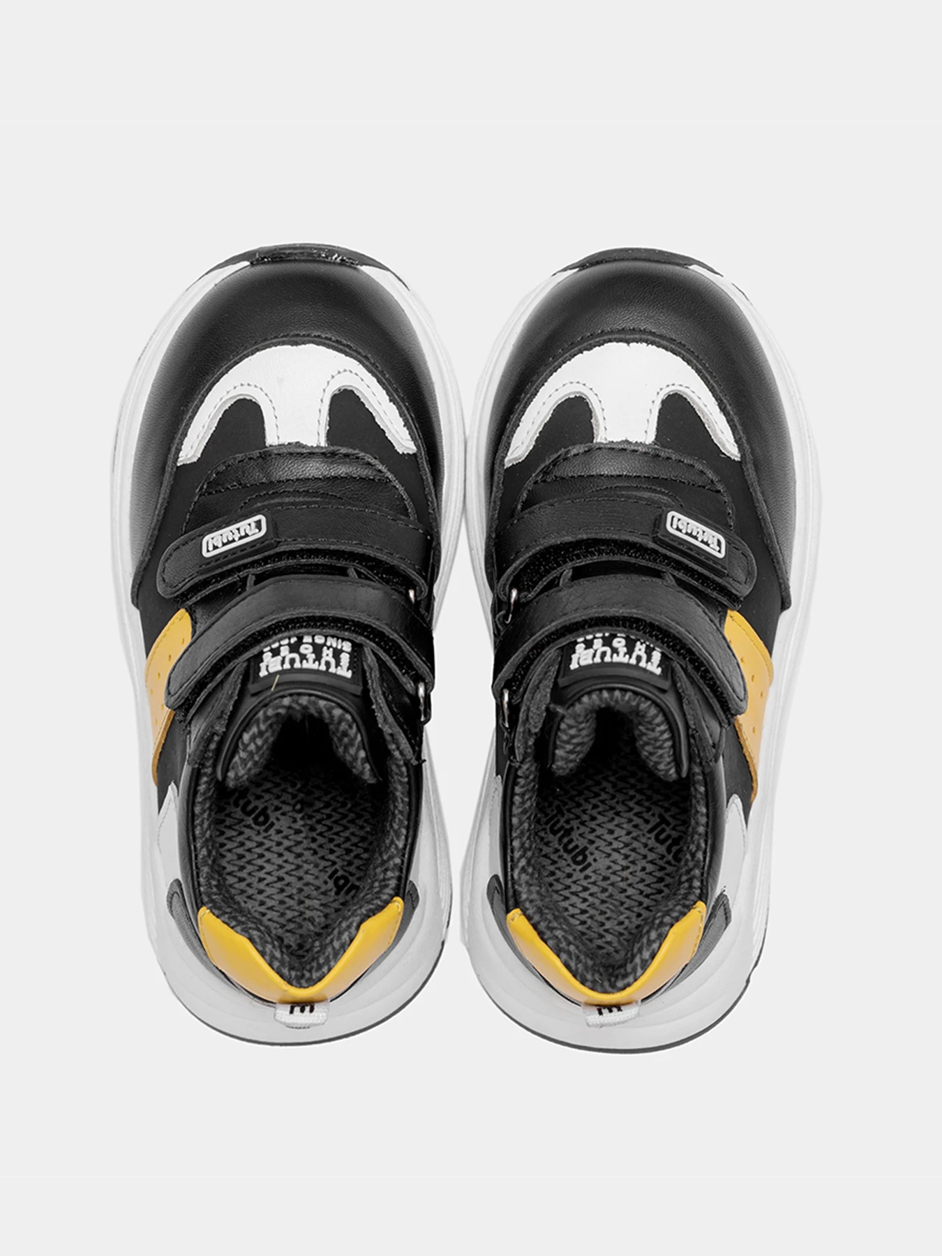 Ботинки и сапоги Tutubi модель 3116-01-Black.Yellow Ботинки и сапоги Tutubi модель 3116-01-Black.Yellow Фото