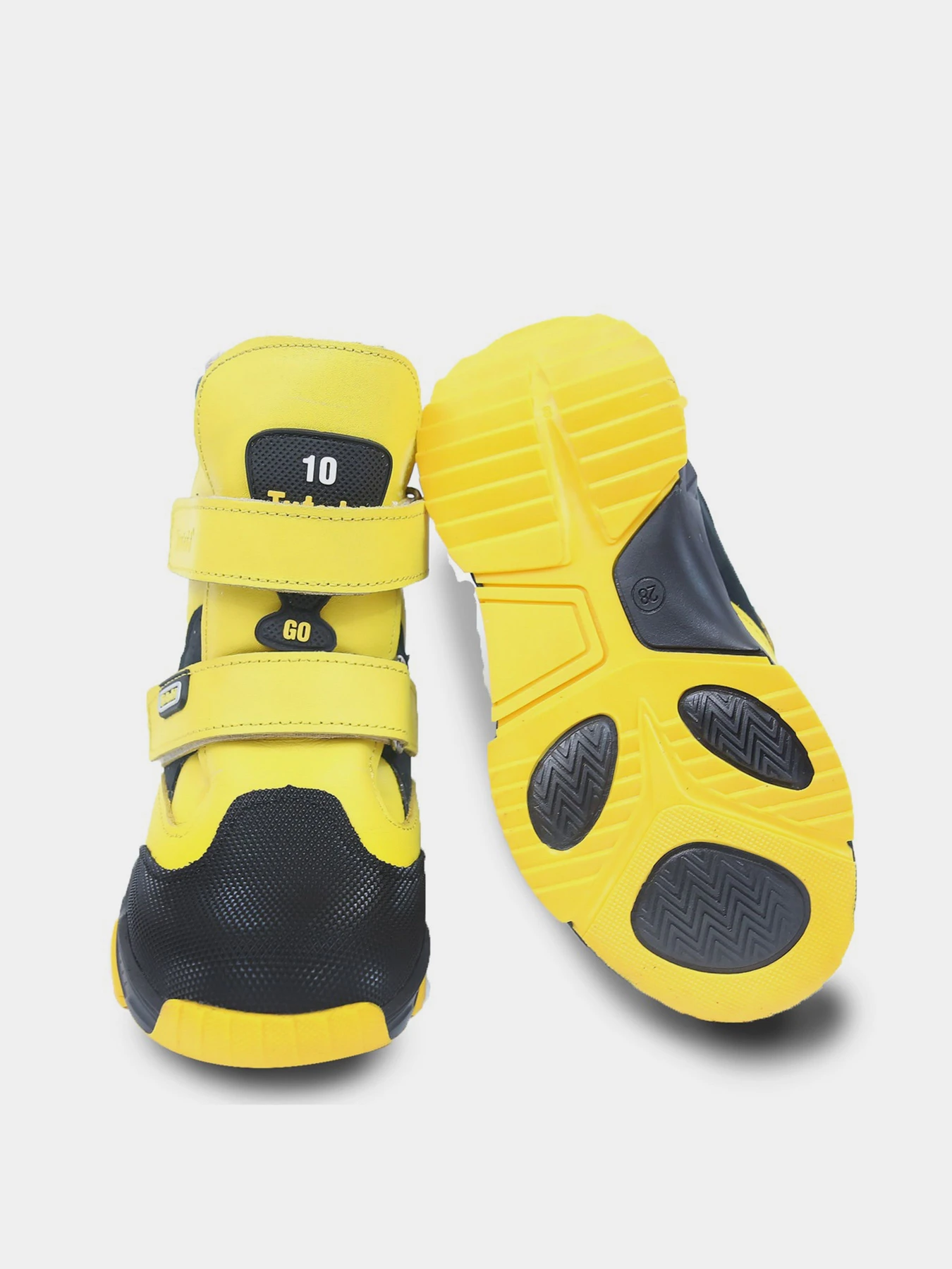 Ботинки и сапоги Tutubi модель 936-01-Black.Yellow Ботинки и сапоги Tutubi модель 936-01-Black.Yellow Фото