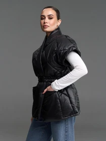 Куртки та дублянки ISSA Plus модель SA-685_черный Фото