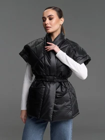 Куртки и дубленки ISSA Plus модель SA-685_черный Фото