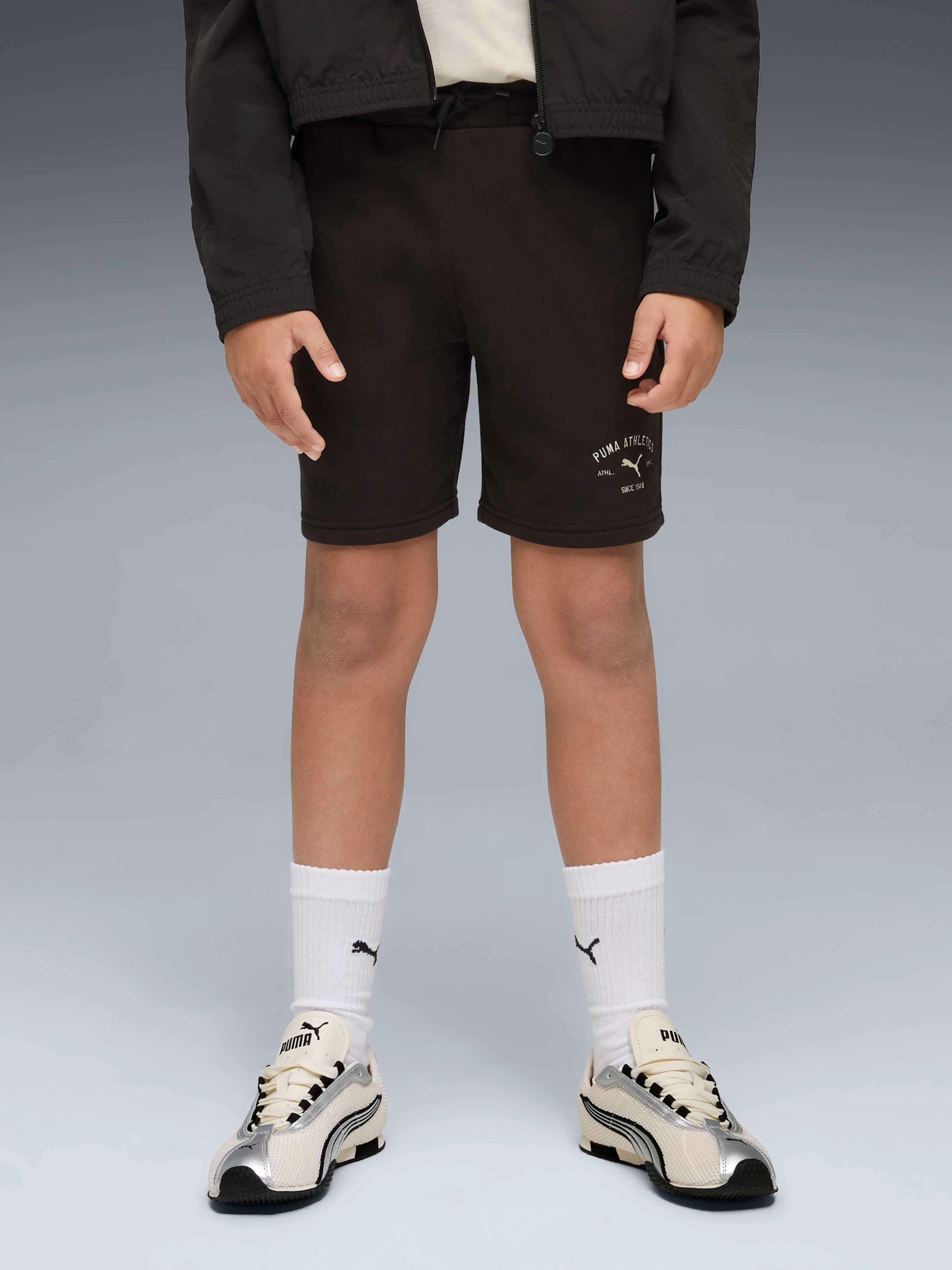 Дитячі Повсякденні шорти PUMA Class Graphic Shorts фото 3