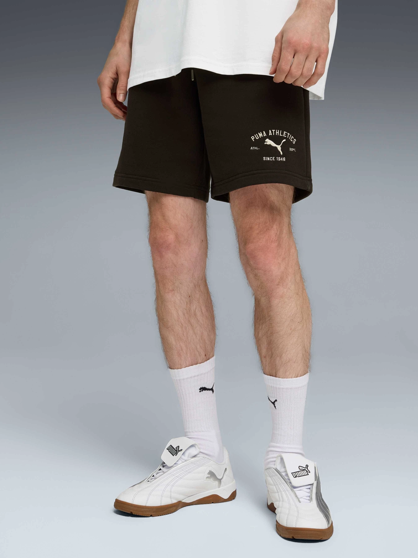 Шорты PUMA Class Graphic Shorts модель 692230 Шорты PUMA Class Graphic Shorts модель 692230 Фото