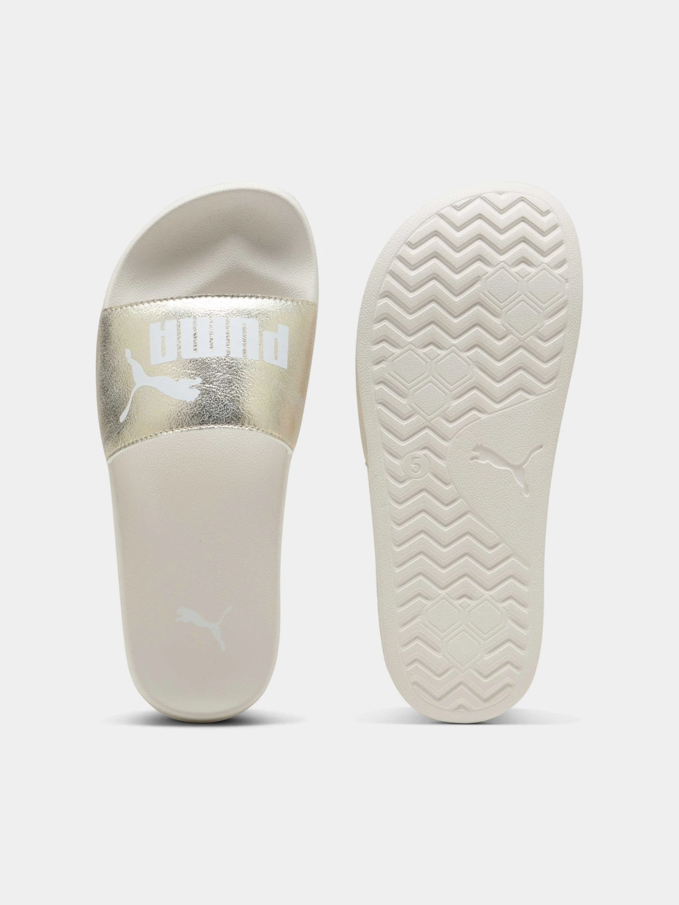 Шлёпанцы PUMA Leadcat 2.0 Metallic Whisper модель 404847 Фото