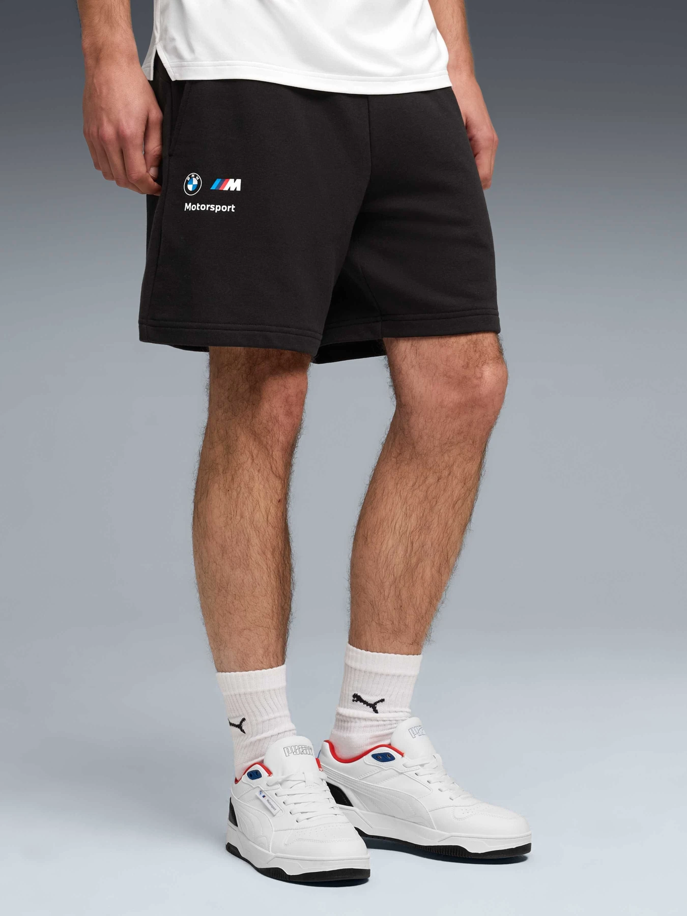 Шорти PUMA Bmw Mms Ess Shorts Ft 7 модель 634896 Шорти PUMA Bmw Mms Ess Shorts Ft 7 модель 634896 Фото