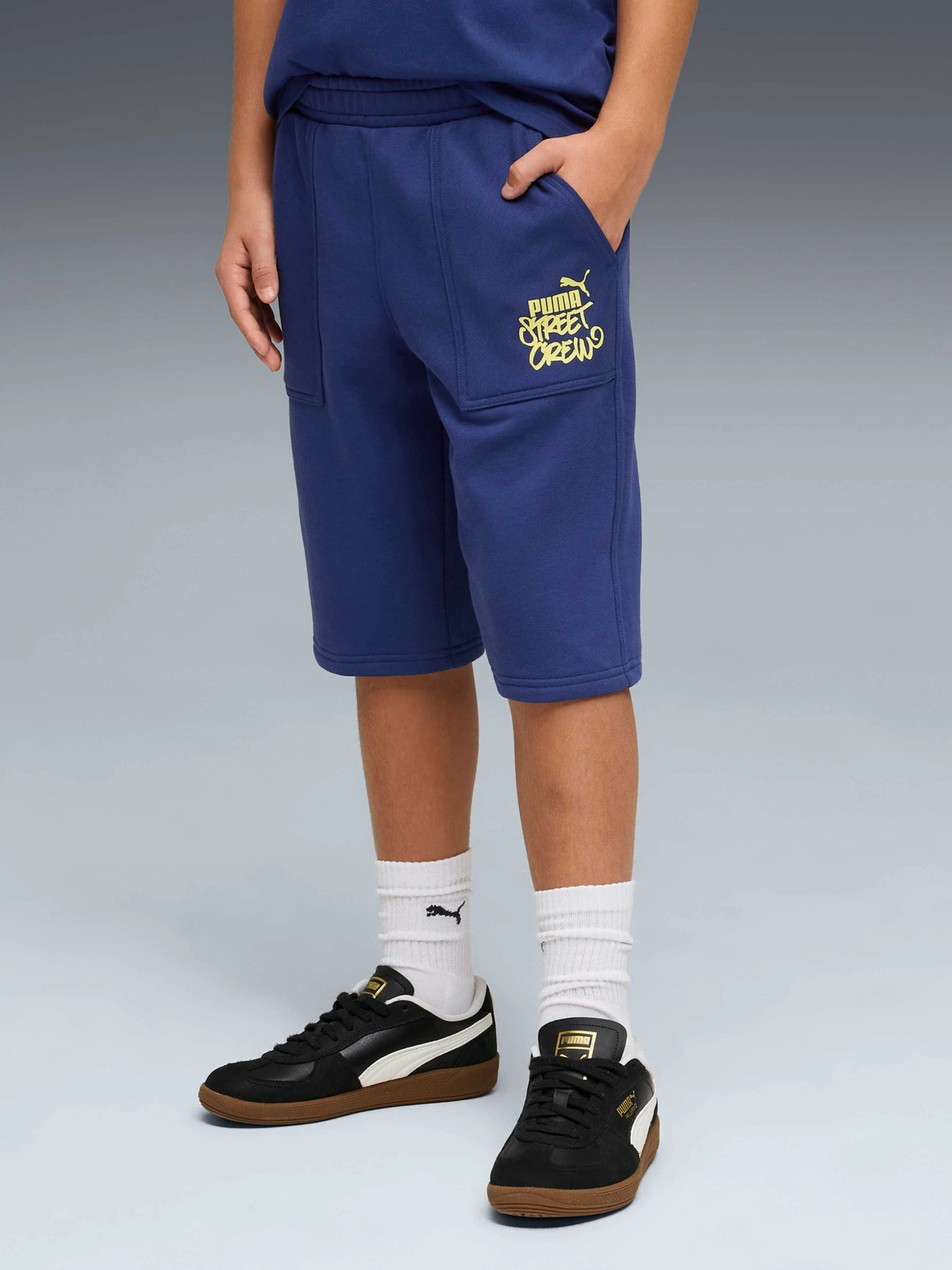 Шорты PUMA Mid90s Relaxed Long Shorts модель 691748 Шорты PUMA Mid90s Relaxed Long Shorts модель 691748 Фото
