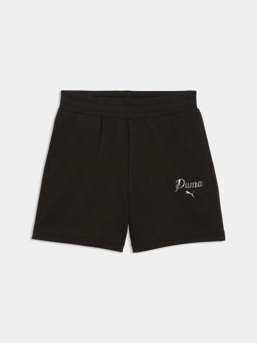 Шорты PUMA Ess Script High-waist Shorts модель 691762 Фото
