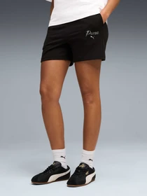 Шорты PUMA Ess Script High-waist Shorts модель 691762 Фото