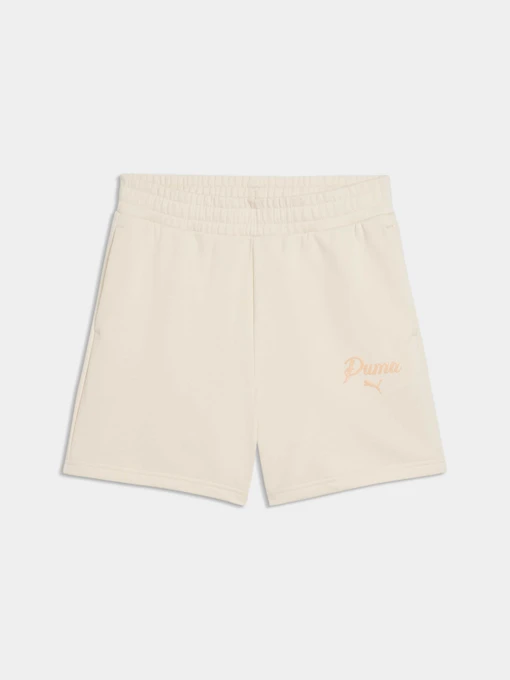 Шорты PUMA Ess Script High-waist Shorts модель 691762 Фото