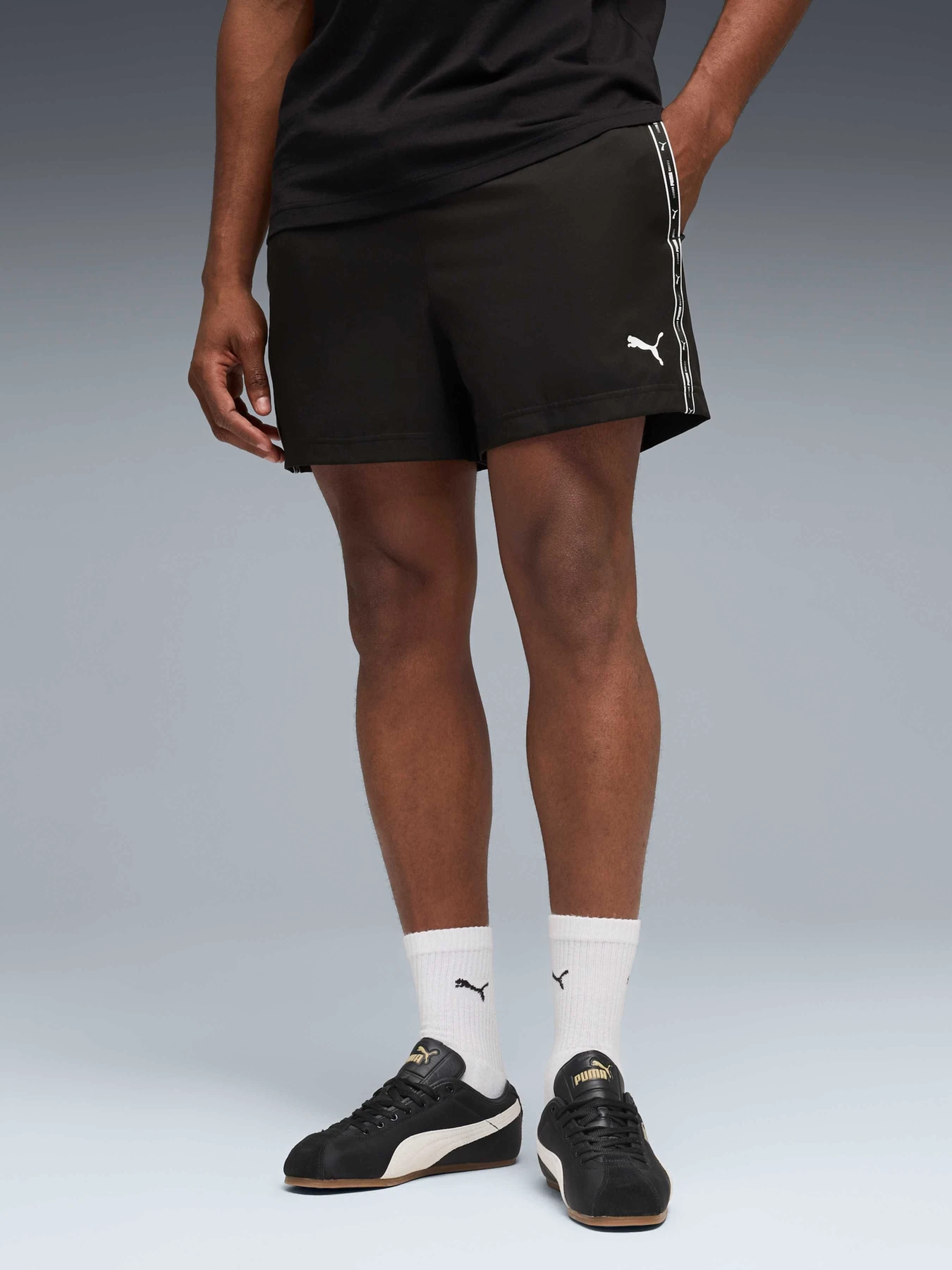 Шорты PUMA Ess Tape Woven Shorts 5” модель 691697 Фото