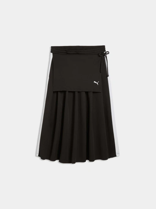 Юбки PUMA T7 Midi Pleated Skirt модель 634622 Фото