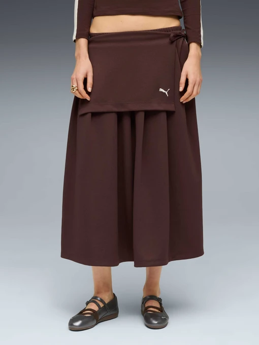 Жіноча Спідниця міді PUMA T7 Midi Pleated Skirt фото 3