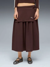 Юбки PUMA T7 Midi Pleated Skirt модель 634622 Фото