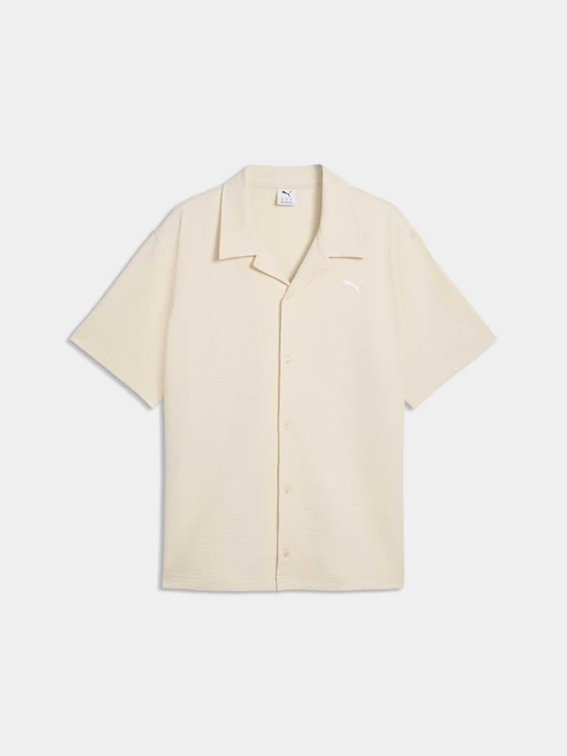 Рубашки PUMA Ess Elevated Material Shirt модель 694394 Фото