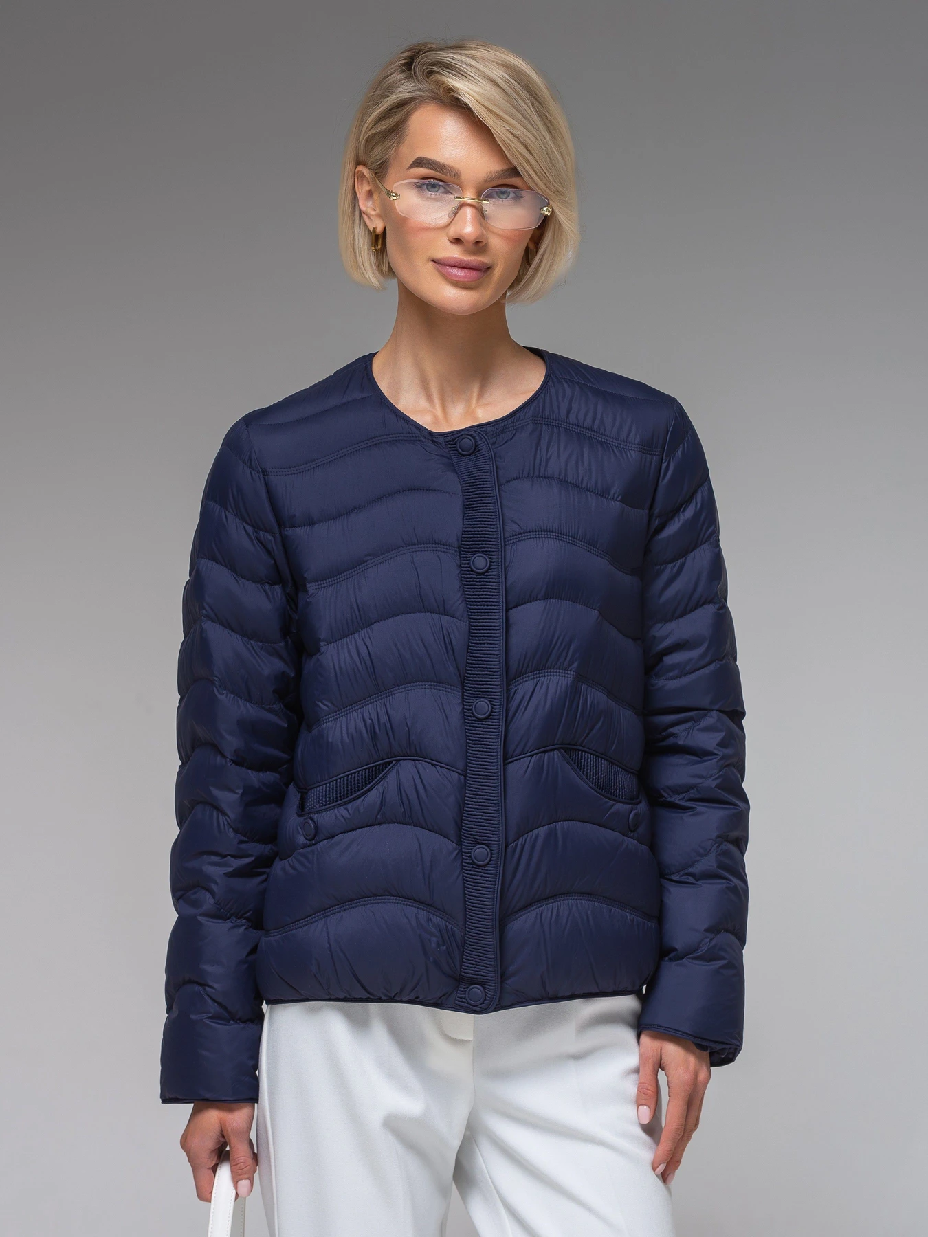 Куртки и дубленки VIVA WEAR модель 6688-navy Куртки и дубленки VIVA WEAR модель 6688-navy Фото