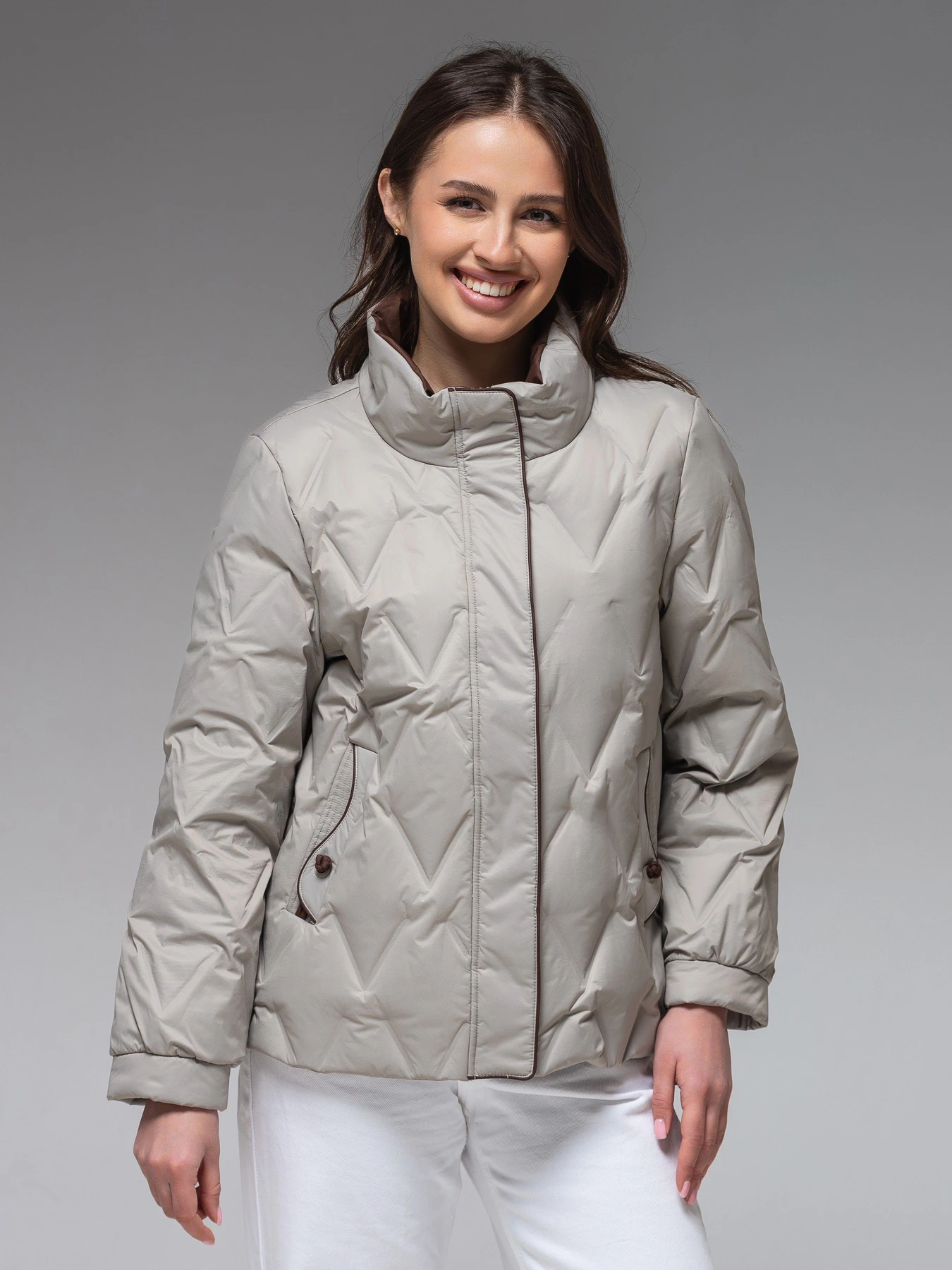 Куртки и дубленки VIVA WEAR модель 88566-milky Куртки и дубленки VIVA WEAR модель 88566-milky Фото