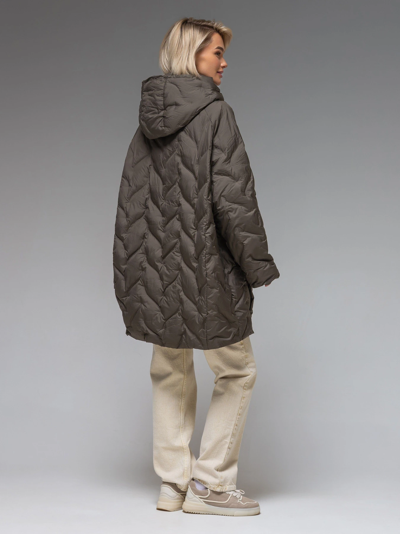 Куртки и дубленки VIVA WEAR модель 6579-khaki Фото