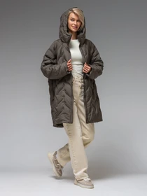 Куртки и дубленки VIVA WEAR модель 6579-khaki Фото