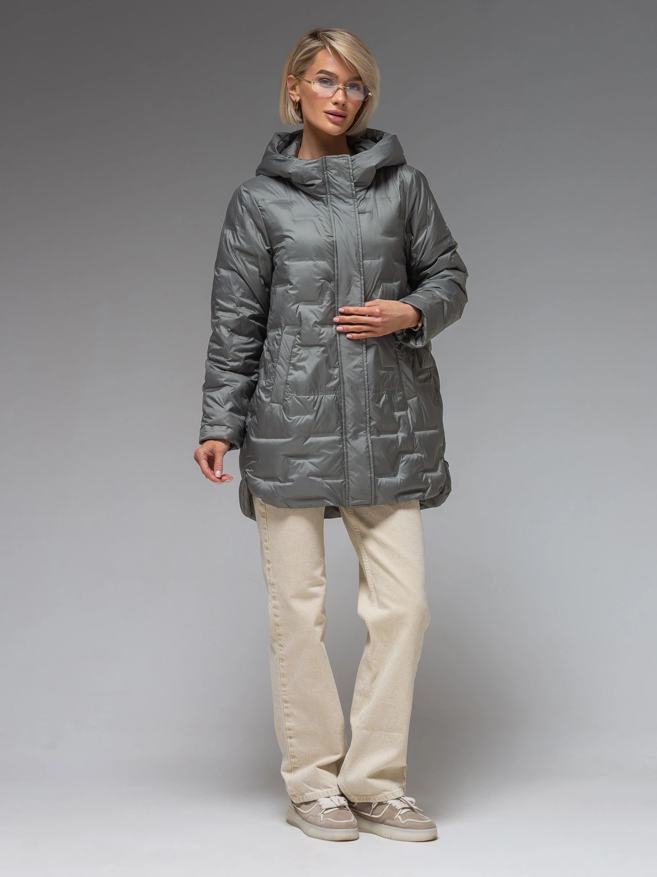 Куртки и дубленки VIVA WEAR модель 90325-Olive Куртки и дубленки VIVA WEAR модель 90325-Olive Фото
