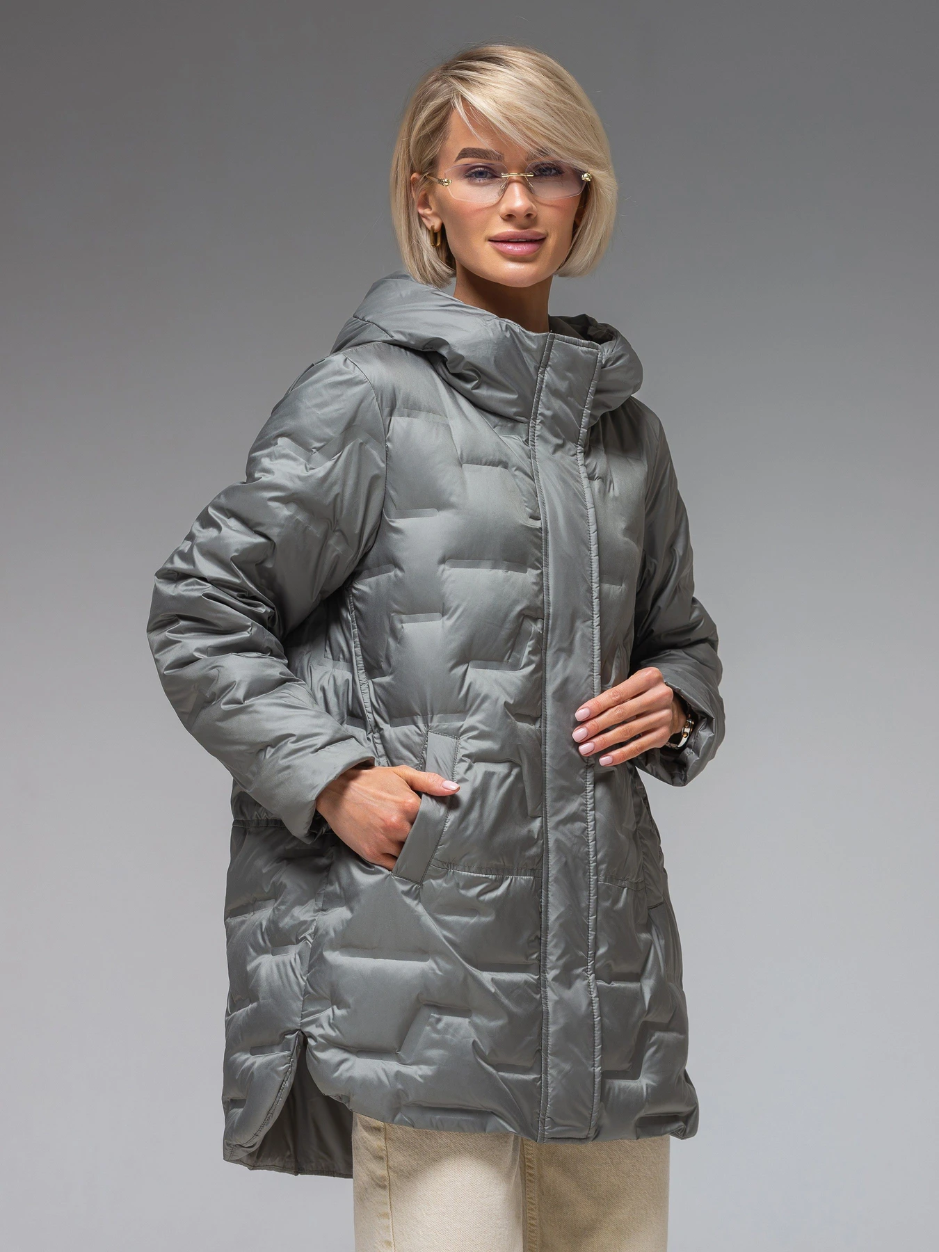 Куртки и дубленки VIVA WEAR модель 90325-Olive Куртки и дубленки VIVA WEAR модель 90325-Olive Фото