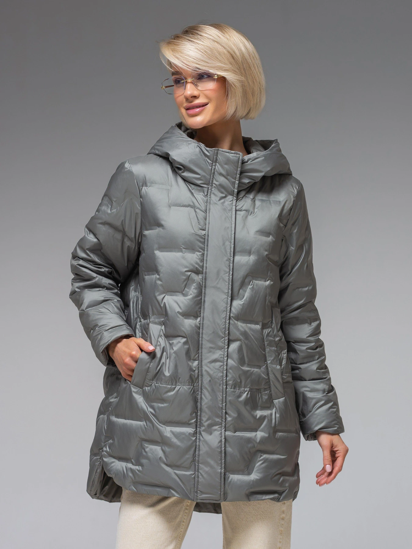 Куртки и дубленки VIVA WEAR модель 90325-Olive Куртки и дубленки VIVA WEAR модель 90325-Olive Фото