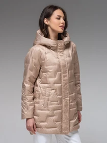 Куртки и дубленки VIVA WEAR модель 90325-beige Фото