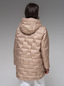 Куртки и дубленки VIVA WEAR модель 90325-beige Фото