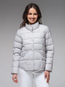 Куртки и дубленки VIVA WEAR модель 6081-light gray Фото