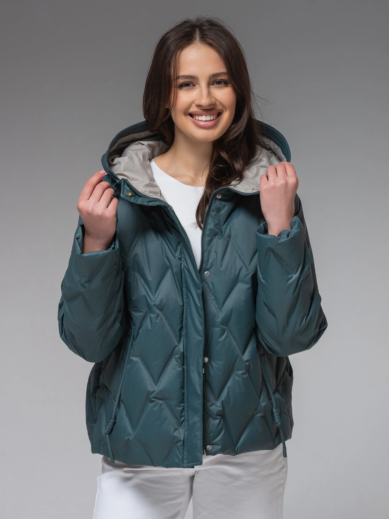 Куртки и дубленки VIVA WEAR модель 88579-green Куртки и дубленки VIVA WEAR модель 88579-green Фото