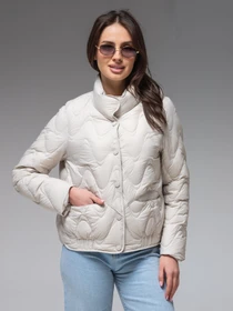 Куртки и дубленки VIVA WEAR модель 6886-milky Фото