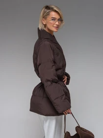 Куртки и дубленки VIVA WEAR модель 8866-chocolate Фото