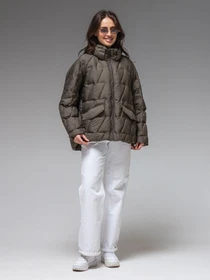 Куртки и дубленки VIVA WEAR модель 6535-olive Фото
