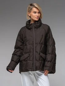 Куртки и дубленки VIVA WEAR модель 6535-chocolate Фото