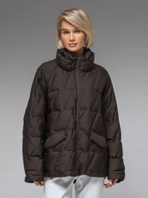 Куртки и дубленки VIVA WEAR модель 6535-chocolate Фото