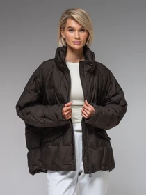 Куртки и дубленки VIVA WEAR модель 6535-chocolate Фото