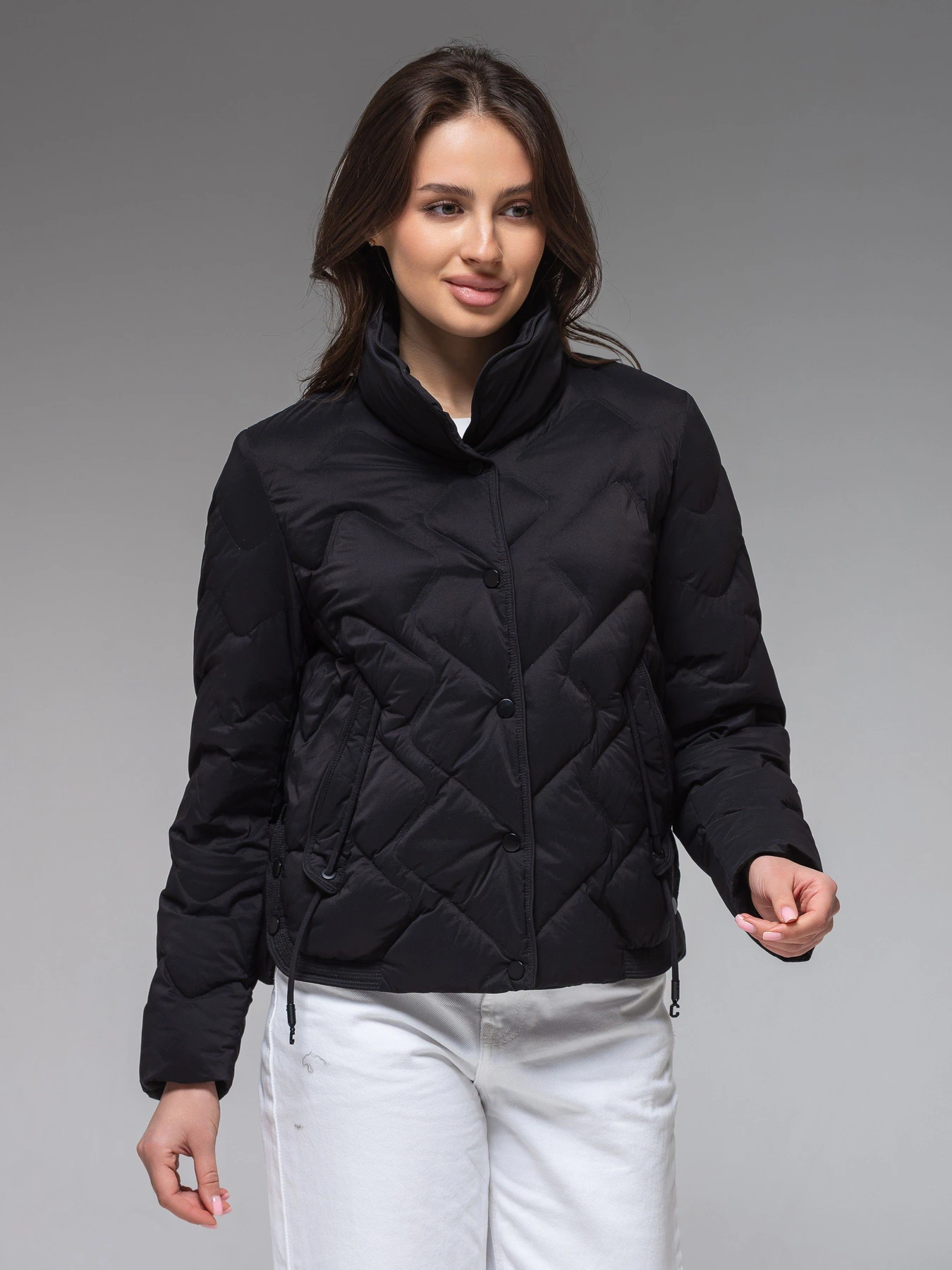 Куртки и дубленки VIVA WEAR модель 9018-black Куртки и дубленки VIVA WEAR модель 9018-black Фото