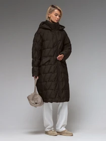 Куртки и дубленки VIVA WEAR модель 6536-chocolate Фото