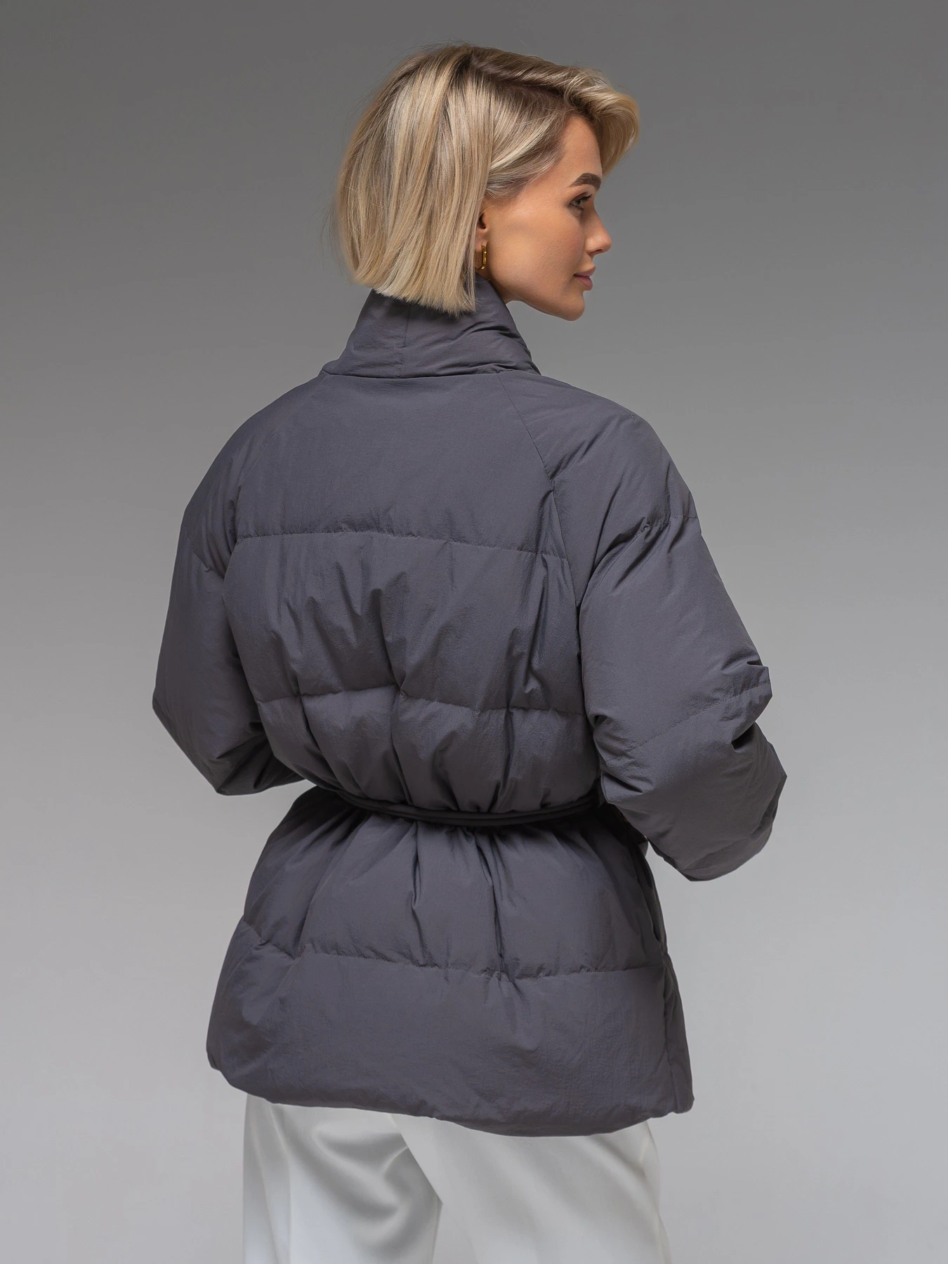 Куртки и дубленки VIVA WEAR модель 186-gray Фото