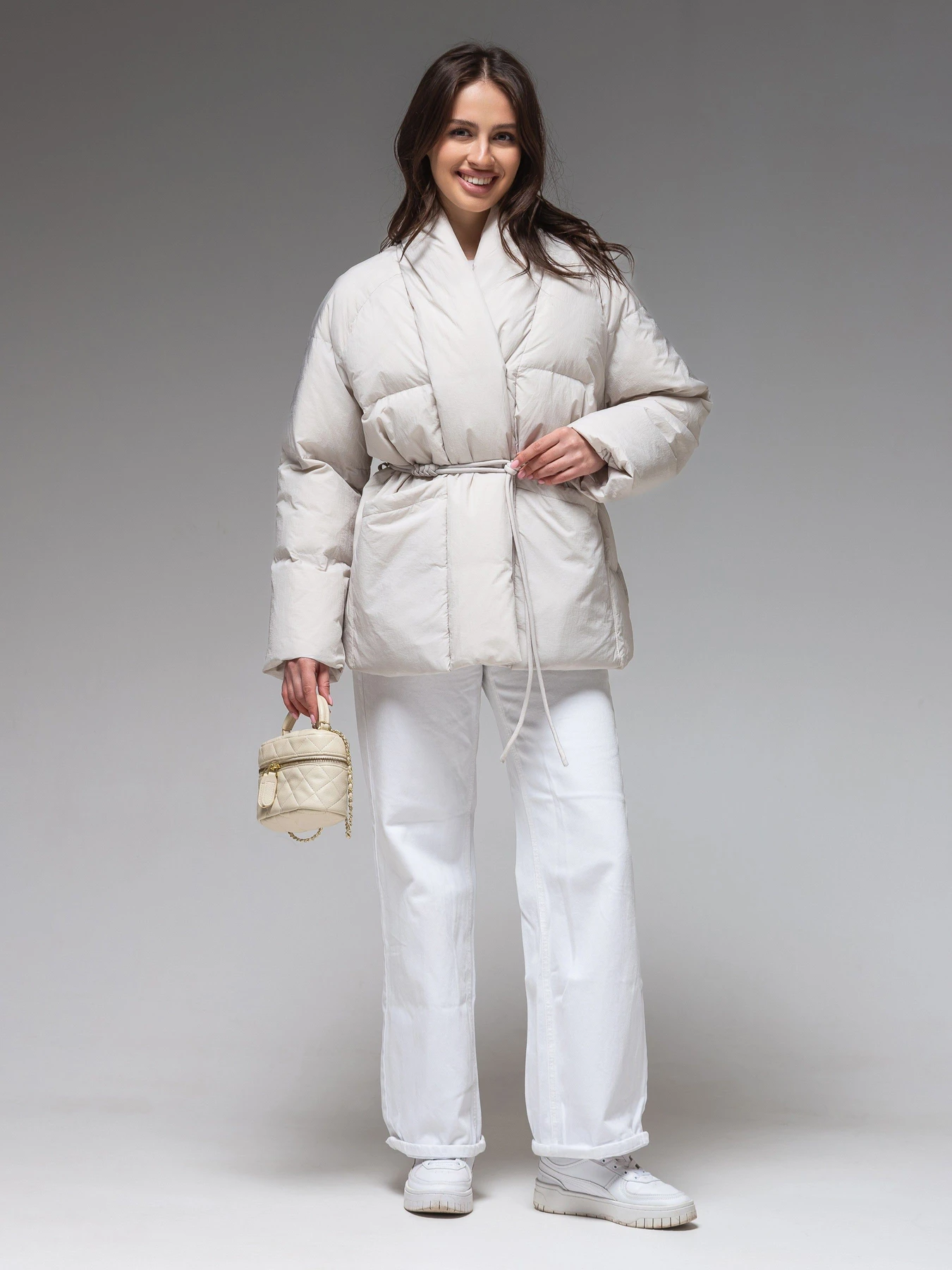 Куртки и дубленки VIVA WEAR модель 186-white Фото