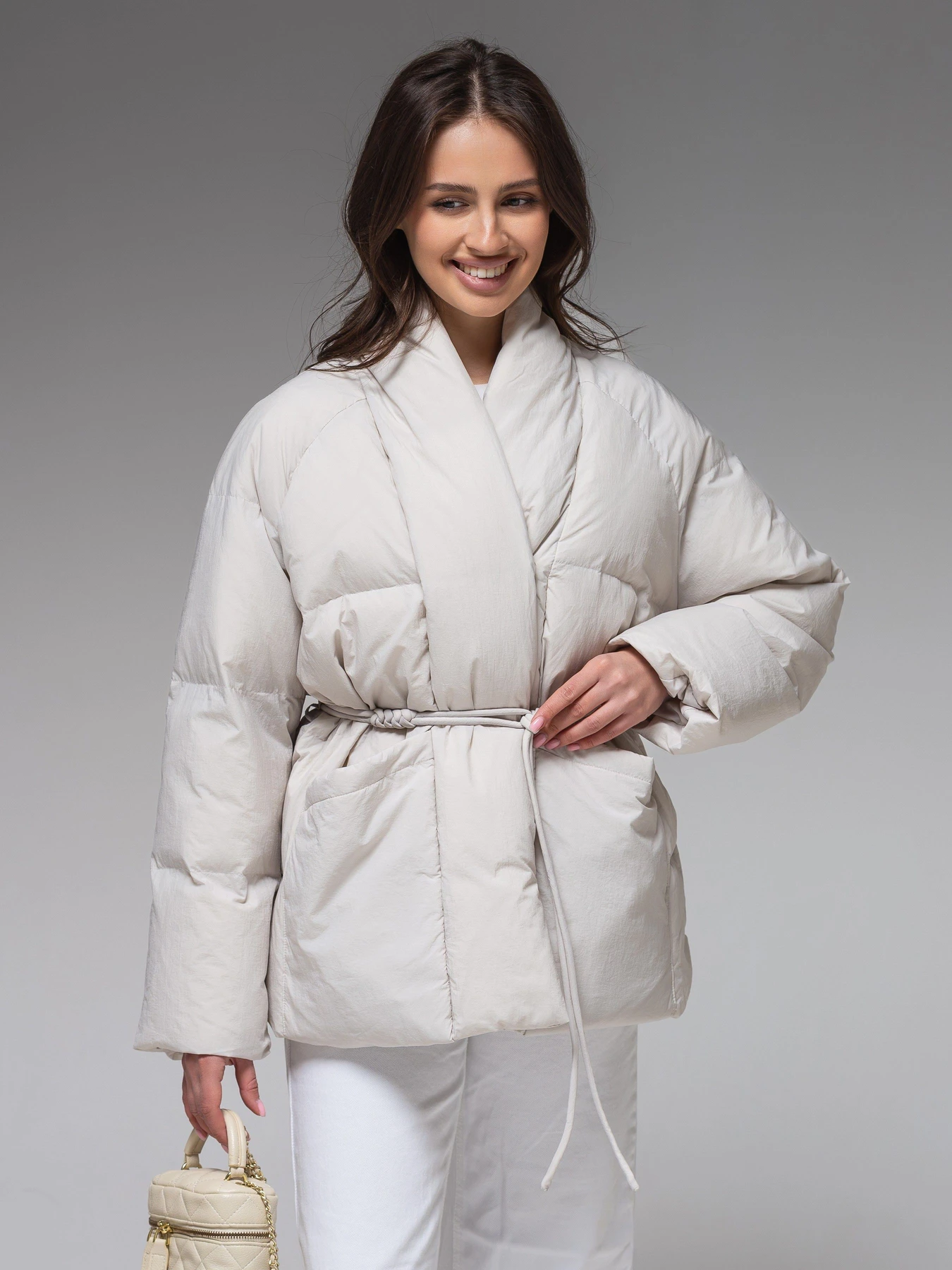 Куртки и дубленки VIVA WEAR модель 186-white Фото