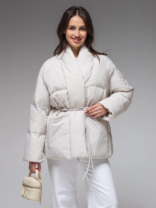 Куртки и дубленки VIVA WEAR модель 186-white Фото