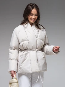 Куртки и дубленки VIVA WEAR модель 186-white Фото